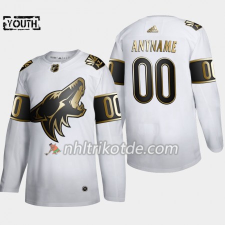 Arizona Coyotes Trikot Custom Adidas 2019-2020 Golden Edition Weiß Authentic - Kinder